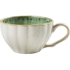 VEGA Kaffee-Obertasse Flora; 200 ml, 9.1x5.5 cm (ØxH); grün/beige; 6 Stück / Pack VEGA Kaffee-Obertasse Flora; 200 ml, 9.1x5.5 cm (ØxH); grün/beige; 6 Stück / Pack