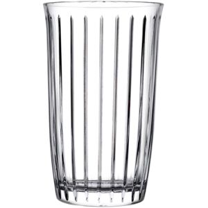 Pasabahçe Longdrinkglas Joy mit Rillen; 295 ml, 7.85x12.3 cm (ØxH); transparent; 4 Stück / Pack Pasabahçe Longdrinkglas Joy mit Rillen; 295 ml, 7.85x12.3 cm (ØxH); transparent; 4 Stück / Pack