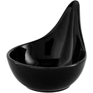 VEGA Mini-Schälchen Tropfen; 60 ml, 8.8x6.8x6.3 cm (LxBxH); schwarz; 12 Stück / Pack VEGA Mini-Schälchen Tropfen; 60 ml, 8.8x6.8x6.3 cm (LxBxH); schwarz; 12 Stück / Pack