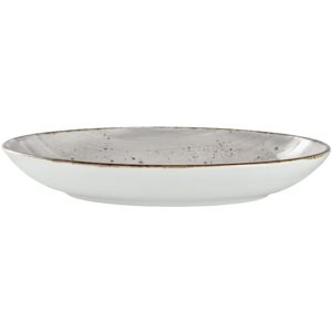 VEGA Teller tief Nebro oval; 800 ml, 27x20.5x4.2 cm (LxBxH); hellgrau; oval; 6 Stück / Pack VEGA Teller tief Nebro oval; 800 ml, 27x20.5x4.2 cm (LxBxH); hellgrau; oval; 6 Stück / Pack