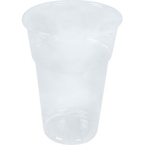 NATUREStar Trinkbecher Kaltgetränke PLA; 510 ml, 9.5x13 cm (ØxH); transparent; 0.4 l Eichstrich, 50 Stück / Pack NATUREStar Trinkbecher Kaltgetränke PLA; 510 ml, 9.5x13 cm (ØxH); transparent; 0.4 l Eichstrich, 50 Stück / Pack