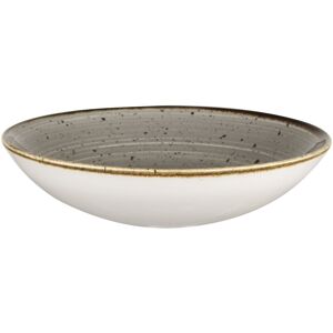 Churchill Schale tief Stonecast Peppercorn Coupe; 426 ml, 18.2x3 cm (ØxH); grau/braun; rund; 12 Stück / Pack Churchill Schale tief Stonecast Peppercorn Coupe; 426 ml, 18.2x3 cm (ØxH); grau/braun; rund; 12 Stück / Pack