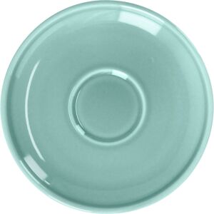 VEGA Espresso-Untertasse Alegria; 12 cm (Ø); türkis; 6 Stück / Pack VEGA Espresso-Untertasse Alegria; 12 cm (Ø); türkis; 6 Stück / Pack