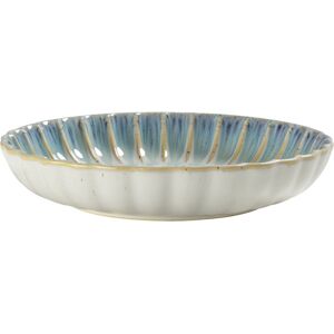 VEGA Teller tief Flora; 300 ml, 23x4.6 cm (ØxH); blau/beige; rund; 4 Stück / Pack VEGA Teller tief Flora; 300 ml, 23x4.6 cm (ØxH); blau/beige; rund; 4 Stück / Pack