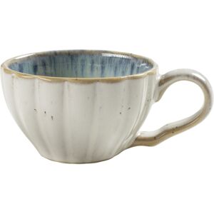 VEGA Espresso-Obertasse Flora; 100 ml, 7.5x4.5 cm (ØxH); blau/beige; 6 Stück / Pack VEGA Espresso-Obertasse Flora; 100 ml, 7.5x4.5 cm (ØxH); blau/beige; 6 Stück / Pack