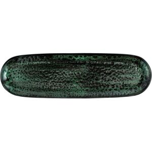 VEGA Servierplatte Black Reef oval; 46.5x14x2.5 cm (LxBxH); grün/schwarz; oval; 6 Stück / Pack VEGA Servierplatte Black Reef oval; 46.5x14x2.5 cm (LxBxH); grün/schwarz; oval; 6 Stück / Pack