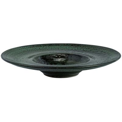 VEGA Teller tief Black Reef mit breiter Fahne; 100 ml, 23 cm (Ø); grün/schwarz; rund; 6 Stück / Pack VEGA Teller tief Black Reef mit breiter Fahne; 100 ml, 23 cm (Ø); grün/schwarz; rund; 6 Stück / Pack