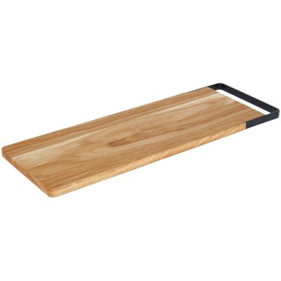VEGA Speisenbrett Esino; 49x17x1.5 cm (LxBxH); braun/schwarz; rechteckig VEGA Speisenbrett Esino; 49x17x1.5 cm (LxBxH); braun/schwarz; rechteckig