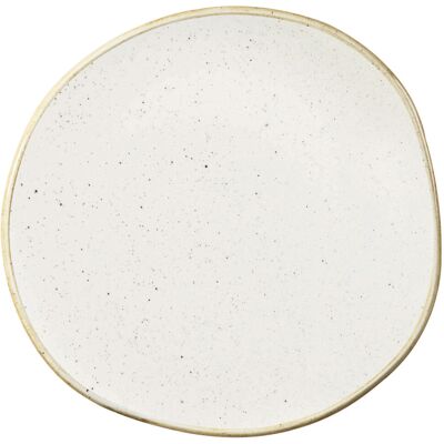 Churchill Teller flach Stonecast Barley White organisch; 18.6 cm (B); weiss/braun; organisch; 12 Stück / Pack Churchill Teller flach Stonecast Barley White organisch; 18.6 cm (B); weiss/braun; organisch; 12 Stück / Pack