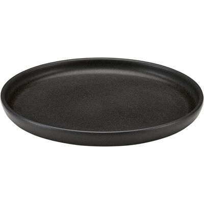 Playground Teller flach Elements; 22x2.6 cm (ØxH); schwarz; rund; 6 Stück / Pack Playground Teller flach Elements; 22x2.6 cm (ØxH); schwarz; rund; 6 Stück / Pack