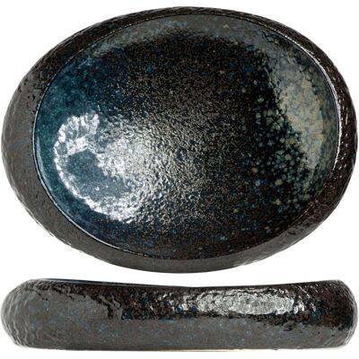 Cosy & Trendy Schale Black yoru oval; 690 ml, 32x24x6 cm (LxBxH); schwarz/blau Cosy & Trendy Schale Black yoru oval; 690 ml, 32x24x6 cm (LxBxH); schwarz/blau