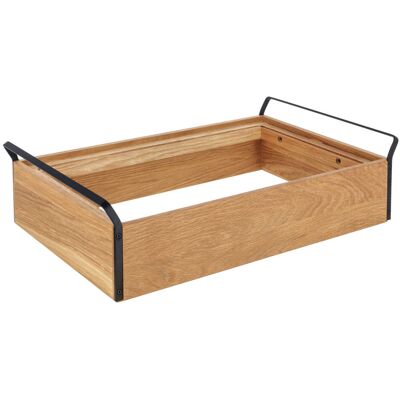 VEGA Grundbox Esino mittel GN 1/1; 61.9x38.6x16.9 cm (LxBxH); braun/schwarz; rechteckig VEGA Grundbox Esino mittel GN 1/1; 61.9x38.6x16.9 cm (LxBxH); braun/schwarz; rechteckig