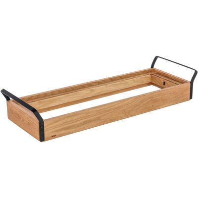VEGA Grundbox Esino flach GN 2/4; 61.9x21x10.9 cm (LxBxH); braun/schwarz; rechteckig VEGA Grundbox Esino flach GN 2/4; 61.9x21x10.9 cm (LxBxH); braun/schwarz; rechteckig