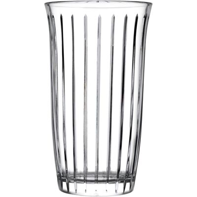Pasabahçe Longdrinkglas Joy mit Rillen; 475 ml, 8.95x15.3 cm (ØxH); transparent; 4 Stück / Pack Pasabahçe Longdrinkglas Joy mit Rillen; 475 ml, 8.95x15.3 cm (ØxH); transparent; 4 Stück / Pack