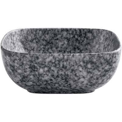 VEGA Schale Mamaro quadratisch; 580 ml, 15x15x6 cm (LxBxH); schwarz/weiss; quadratisch; 4 Stück / Pack VEGA Schale Mamaro quadratisch; 580 ml, 15x15x6 cm (LxBxH); schwarz/weiss; quadratisch; 4 Stück / Pack