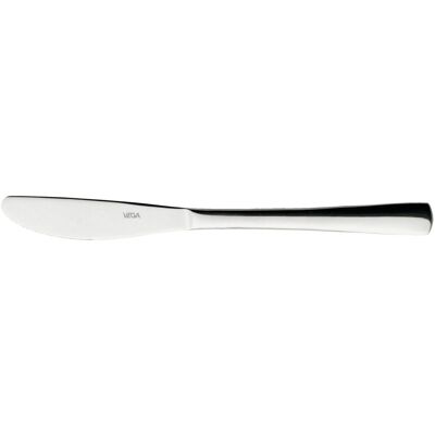 VEGA Vorspeisen-/Dessertmesser Madrid; 19.5 cm (L); silber, Griff silber; 12 Stück / Pack VEGA Vorspeisen-/Dessertmesser Madrid; 19.5 cm (L); silber, Griff silber; 12 Stück / Pack