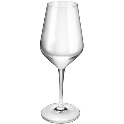 Bormioli Rocco Roséweinglas Electra mit Eichstrich; 440 ml, 6.2x21.6 cm (ØxH); transparent; 0.2 l Eichstrich, 6 Stück / Pack Bormioli Rocco Roséweinglas Electra mit Eichstrich; 440 ml, 6.2x21.6 cm (ØxH); transparent; 0.2 l Eichstrich, 6 Stück / Pack