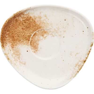 Vega Piattino Cappuccino/Tee Porzellan - Oval Set mit 6 Vega Piattino Cappuccino/Tee Porzellan - Oval Set mit 6
