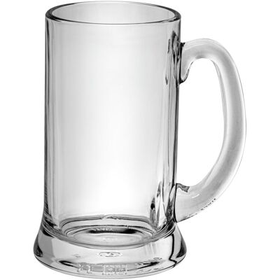 Borgonovo Bierkrug Icon mit Eichstrich; 385 ml, 7.2x14.2 cm (ØxH); transparent; 0.3 l Eichstrich, 6 Stück / Pack Borgonovo Bierkrug Icon mit Eichstrich; 385 ml, 7.2x14.2 cm (ØxH); transparent; 0.3 l Eichstrich, 6 Stück / Pack