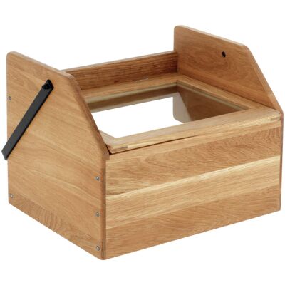 VEGA Toastbox Esino mit Deckel; 31.7x24x22 cm (LxBxH); braun/schwarz; rechteckig VEGA Toastbox Esino mit Deckel; 31.7x24x22 cm (LxBxH); braun/schwarz; rechteckig