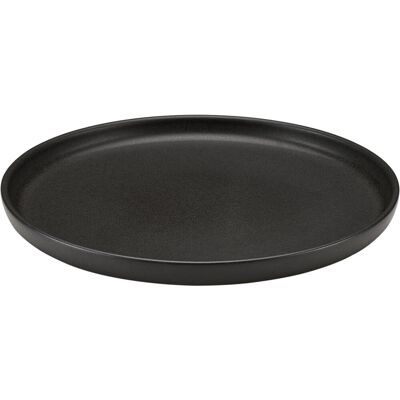 Playground Teller flach Elements; 28x3 cm (ØxH); schwarz; rund; 6 Stück / Pack Playground Teller flach Elements; 28x3 cm (ØxH); schwarz; rund; 6 Stück / Pack