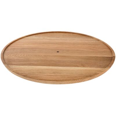 Vega Cornu Rund Holztablett - Eiche Vega Cornu Rund Holztablett - Eiche