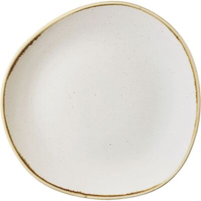 Churchill Teller flach Stonecast Barley White organisch; 28.6 cm (B); weiss/braun; organisch; 12 Stück / Pack Churchill Teller flach Stonecast Barley White organisch; 28.6 cm (B); weiss/braun; organisch; 12 Stück / Pack