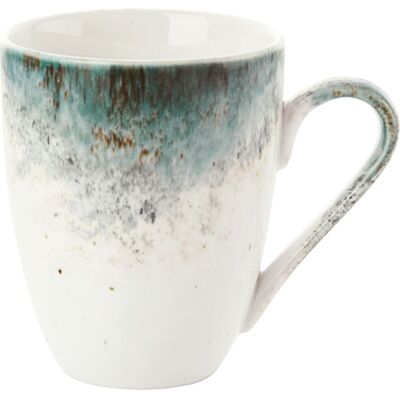 Vega Tazza tè Purior - Porzellantasse 300ml Unregelmäßige Form Natürliche Töne Vega Tazza tè Purior - Porzellantasse 300ml Unregelmäßige Form Natürliche Töne
