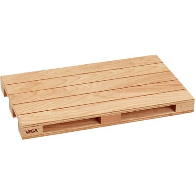 VEGA Palette Arawa ohne Füsse; 35x20x3.3 cm (LxBxH); buche VEGA Palette Arawa ohne Füsse; 35x20x3.3 cm (LxBxH); buche