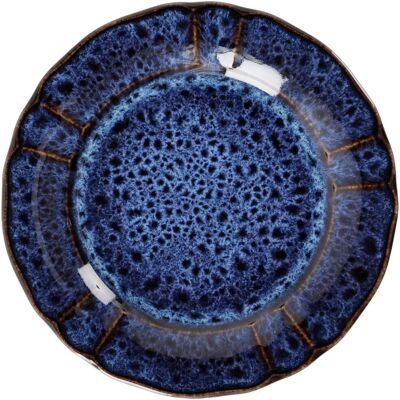 Vega Piatto Amelina - Rund Porzellanteller - 19cm - Blau Vega Piatto Amelina - Rund Porzellanteller - 19cm - Blau
