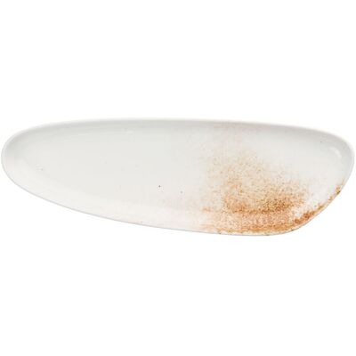 VEGA Platte Purior; 35.5x11.5x2.6 cm (LxBxH); weiss/braun; 4 Stück / Pack VEGA Platte Purior; 35.5x11.5x2.6 cm (LxBxH); weiss/braun; 4 Stück / Pack