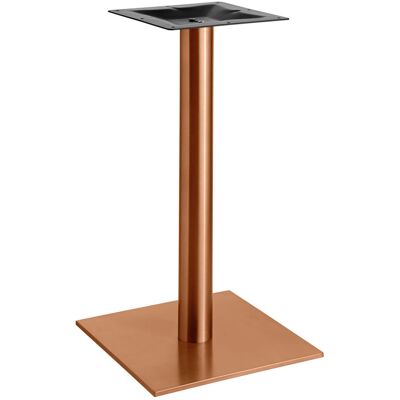 VEGA Indoor Tischgestell Orio eckig; 40x40x72 cm (BxLxH); kupfer; quadratisch VEGA Indoor Tischgestell Orio eckig; 40x40x72 cm (BxLxH); kupfer; quadratisch