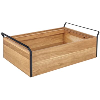 VEGA Grundbox Esino hoch GN 1/1; 61.9x38.6x20.9 cm (LxBxH); braun/schwarz; rechteckig VEGA Grundbox Esino hoch GN 1/1; 61.9x38.6x20.9 cm (LxBxH); braun/schwarz; rechteckig