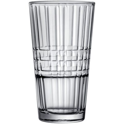 6x Arcoroc Longdrinkglas Stack up Cross; 350 ml, 7x14 cm (ØxH); transparent; 6 Stück / Pack 6x Arcoroc Longdrinkglas Stack up Cross; 350 ml, 7x14 cm (ØxH); transparent; 6 Stück / Pack