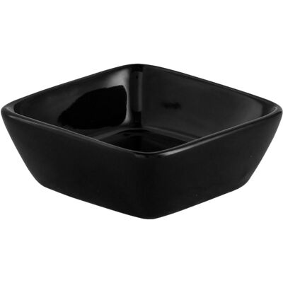 VEGA Mini-Schälchen Telco; 70 ml, 7x7x3 cm (LxBxH); schwarz; quadratisch; 12 Stück / Pack VEGA Mini-Schälchen Telco; 70 ml, 7x7x3 cm (LxBxH); schwarz; quadratisch; 12 Stück / Pack