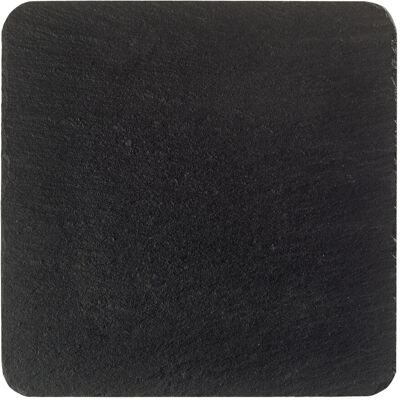 VEGA Naturschieferplatte Colwood schwarz; 12.8x12.8x0.5 cm (LxBxH); schwarz; quadratisch VEGA Naturschieferplatte Colwood schwarz; 12.8x12.8x0.5 cm (LxBxH); schwarz; quadratisch