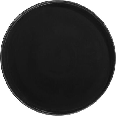 VEGA Teller mit niedrigem Rand Skady matt; 26x2.5 cm (ØxH); schwarz; rund; 4 Stück / Pack VEGA Teller mit niedrigem Rand Skady matt; 26x2.5 cm (ØxH); schwarz; rund; 4 Stück / Pack