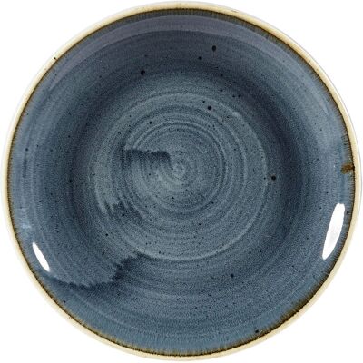 Churchill Coupeteller flach Stonecast Blueberry; 16.5 cm (Ø); blau/braun; rund; 12 Stück / Pack Churchill Coupeteller flach Stonecast Blueberry; 16.5 cm (Ø); blau/braun; rund; 12 Stück / Pack