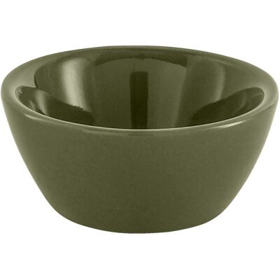 Vega Mini Servierschale - 58ml, Olivgrün, Rund - Servierschalen Vega Mini Servierschale - 58ml, Olivgrün, Rund - Servierschalen
