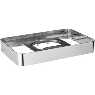 VEGA Gestell Chafing-Dish Fenton 1/1 GN ohne Füsse; 57x38x10 cm (BxTxH); silber VEGA Gestell Chafing-Dish Fenton 1/1 GN ohne Füsse; 57x38x10 cm (BxTxH); silber