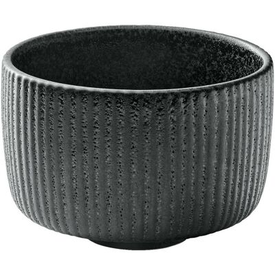 Playground Becher Nara nieder Relief; 300 ml, 9.7x6.7 cm (ØxH); schwarz; 6 Stück / Pack Playground Becher Nara nieder Relief; 300 ml, 9.7x6.7 cm (ØxH); schwarz; 6 Stück / Pack