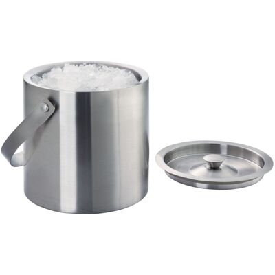 PULSIVA Eiseimer Whisky; 15.5x15.5 cm (HxØ); silber PULSIVA Eiseimer Whisky; 15.5x15.5 cm (HxØ); silber