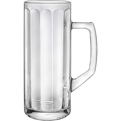 Borgonovo Bierkrug Reno Ottica mit Eichstrich; 375 ml, 6.7x16.4 cm (ØxH); transparent; 0.3 l Eichstrich, 6 Stück / Pack Borgonovo Bierkrug Reno Ottica mit Eichstrich; 375 ml, 6.7x16.4 cm (ØxH); transparent; 0.3 l Eichstrich, 6 Stück / Pack
