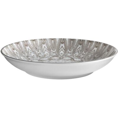 VEGA Teller Kalaya tief; 1000 ml, 26x5 cm (ØxH); taupe; rund; 6 Stück / Pack VEGA Teller Kalaya tief; 1000 ml, 26x5 cm (ØxH); taupe; rund; 6 Stück / Pack