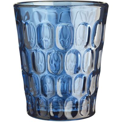 VEGA Trinkglas Isabella; 300 ml, 9.1x10.3 cm (ØxH); blau; 6 Stück / Pack VEGA Trinkglas Isabella; 300 ml, 9.1x10.3 cm (ØxH); blau; 6 Stück / Pack