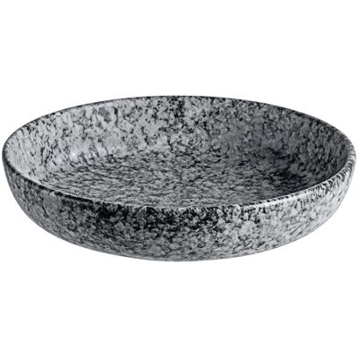 VEGA Teller tief Mamaro; 800 ml, 21x4.5 cm (ØxH); schwarz/weiss; rund; 6 Stück / Pack VEGA Teller tief Mamaro; 800 ml, 21x4.5 cm (ØxH); schwarz/weiss; rund; 6 Stück / Pack
