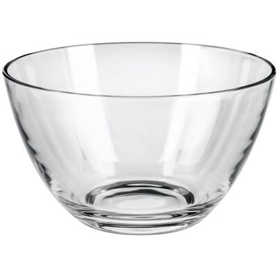 Borgonovo Glasschale Palladio ; 2600 ml, 21.5x12.5 cm (ØxH); transparent; 4 Stück / Pack Borgonovo Glasschale Palladio ; 2600 ml, 21.5x12.5 cm (ØxH); transparent; 4 Stück / Pack