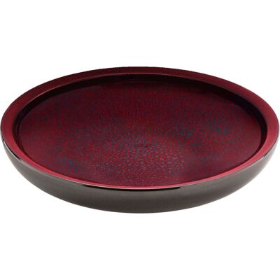Playground Teller tief Glow coup; 1300 ml, 25x6.1 cm (ØxH); rot/schwarz; rund; 2 Stück / Pack Playground Teller tief Glow coup; 1300 ml, 25x6.1 cm (ØxH); rot/schwarz; rund; 2 Stück / Pack