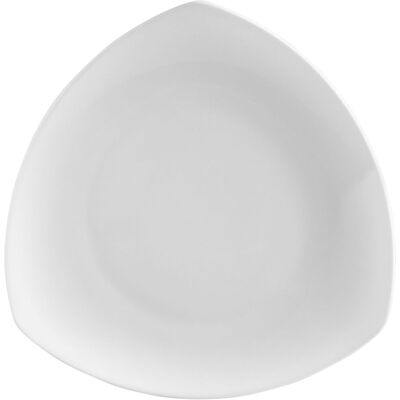 VEGA Teller flach Haiti; 23x23 cm (LxB); weiss; dreieckig; 6 Stück / Pack VEGA Teller flach Haiti; 23x23 cm (LxB); weiss; dreieckig; 6 Stück / Pack