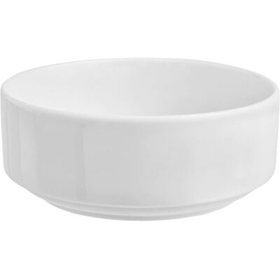 Vega Weiße Porzellan Runde Schüssel - 400ml, 11x5 cm - Geschirr Vega Weiße Porzellan Runde Schüssel - 400ml, 11x5 cm - Geschirr